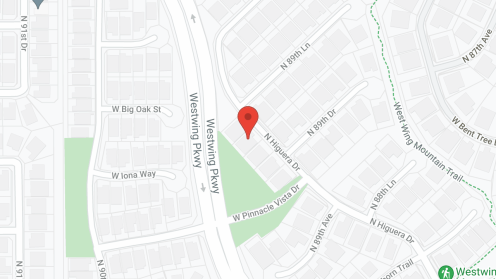 Map of the neighborhood around West Wing Adult Care Home