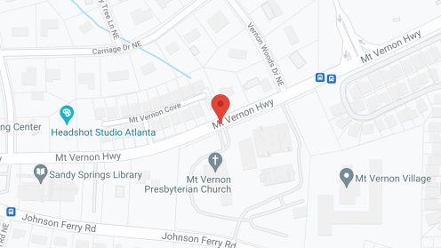 Map of the neighborhood around Sandy Springs Senior Homes LLC