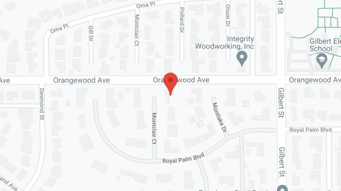 Map of the neighborhood around Royal Living