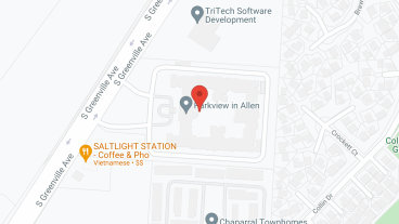 Holiday Parkview in Allen in google map