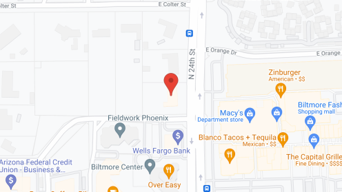 Map of the neighborhood around Biltmore Assisted Living