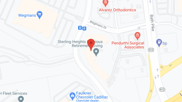 Sterling Heights in google map