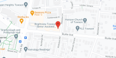 Brightview Towson in google map
