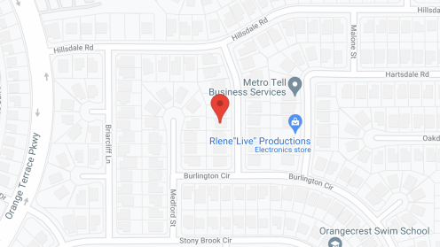 Map of the neighborhood around Homestead Haven Inc.