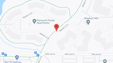 Plymouth Ponds in google map