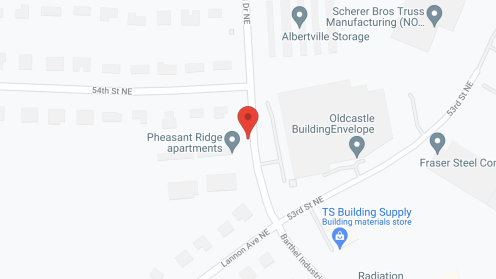 Map of the neighborhood around Pheasant Ridge