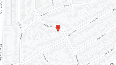 Map of the neighborhood around Rose Villa - Grand Terrace