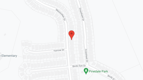 Map of the neighborhood around Wesley House 1