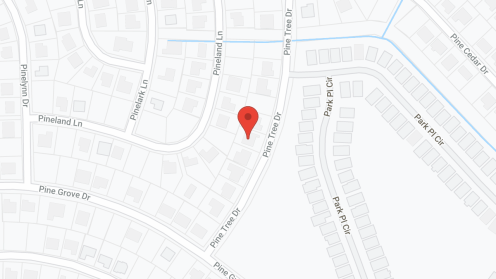 Map of the neighborhood around Gerdie's Assisted Living Facility