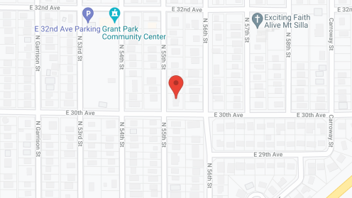 Map of the neighborhood around Veldorsey's AFCH
