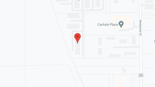 Map of the neighborhood around Ridgewood Senior Villas