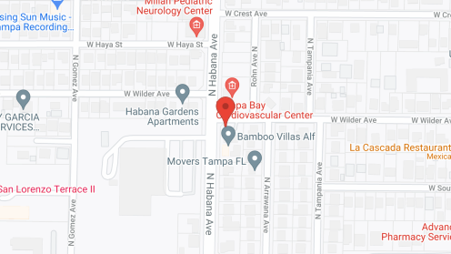 Map of the neighborhood around Bamboo Villas Assisted Living Facility