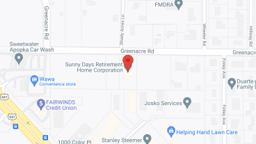 Sunnydays Retirement Home in google map