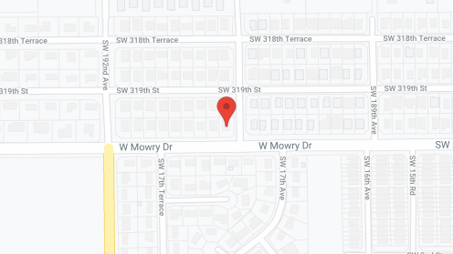 Map of the neighborhood around Santa Flora Assisted Living Facility