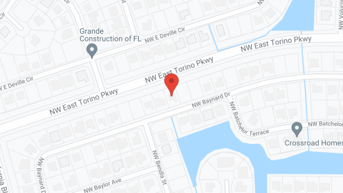 Map of the neighborhood around Arbor Village Home