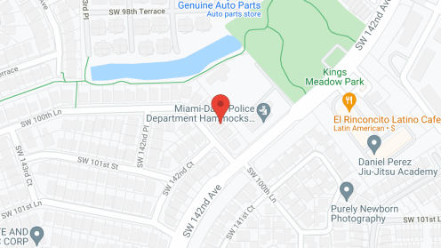 Map of the neighborhood around Coral Villa II
