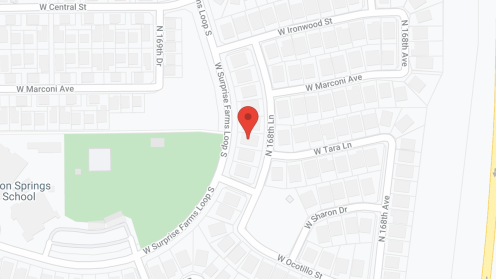Map of the neighborhood around Golden Care