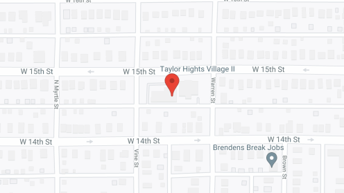 Map of the neighborhood around The Taylor Renaissance
