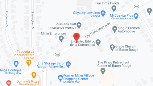 Map of the neighborhood around The Pines Retirement Center
