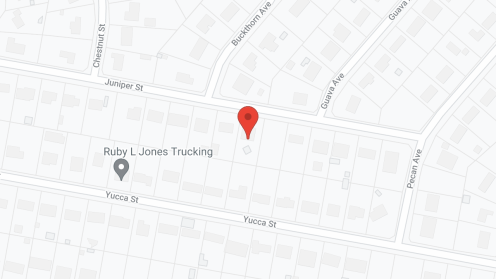 Map of the neighborhood around D'Desert Rose