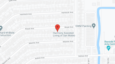 Harmony Assisted Living of San Mateo in google map