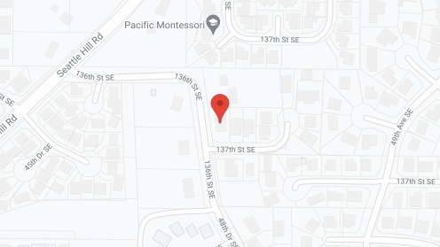 Map of the neighborhood around Comfort Care AFH