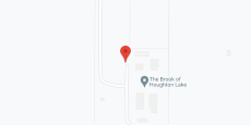 The Brook of Houghton Lake in google map
