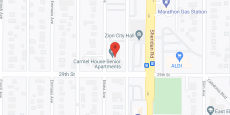 Carmel House Apartments in google map