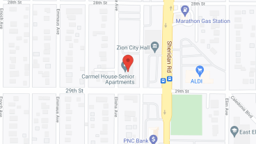 Carmel House Apartments in google map
