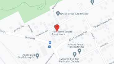 Hiawassee Square in google map