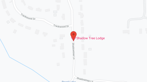 Map of the neighborhood around Shadowtree Lodge