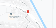 Belmont Village Scottsdale in google map