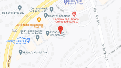 Map of the neighborhood around Brookstone Senior