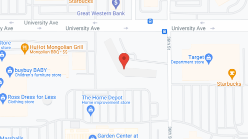 Map of the neighborhood around Valley West