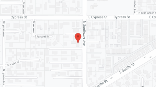 Map of the neighborhood around St. Paul's Home for the Elderly 2