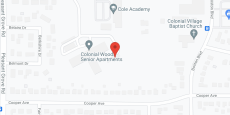 Colonial Woods in google map