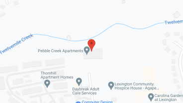 Pebble Creek Senior Apartments in google map