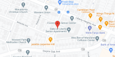 Oaks at Liberty in google map