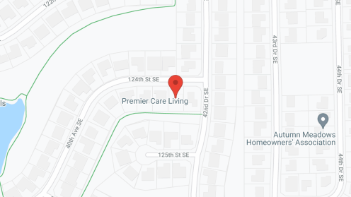 Map of the neighborhood around Premier Care Living AFH