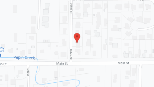 Map of the neighborhood around Among Friends