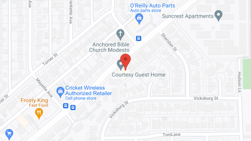 Map of the neighborhood around Paradise Guest Home
