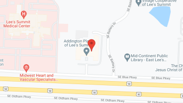 Addington Place of Lee's Summit in google map
