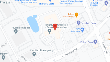 Brightview Greentree in google map