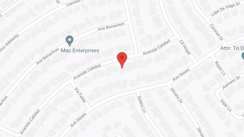Map of the neighborhood around Exclusive Eldercare Calidad II