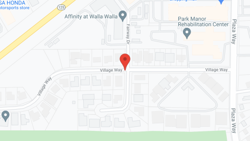 Map of the neighborhood around Affinity at Walla Walla