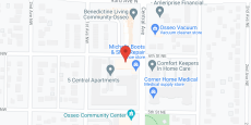 Osseo Commons in google map