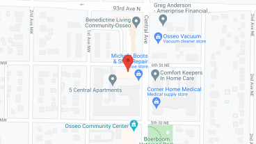 Osseo Commons in google map