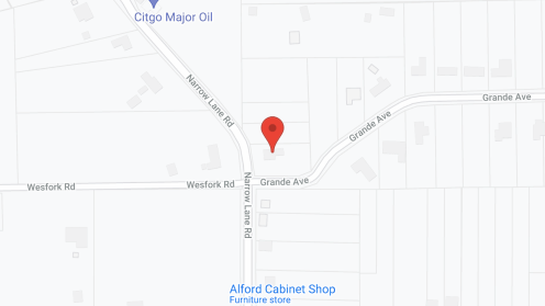 Map of the neighborhood around Pleasant Valley ALF