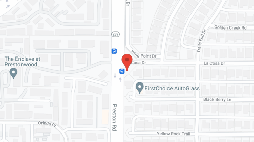 Map of the neighborhood around St. Bernard Assisted Living