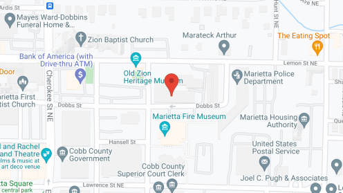 Map of the neighborhood around The Retreat at Dorsey Manor